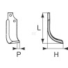 Lame MASCHIO RB255068RH
