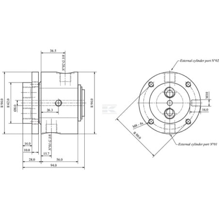 Accouplement UNBRANDED RC452238