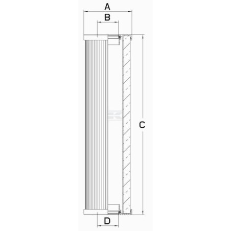 Filtre hydraulique ARGO-HYTOS R2103408