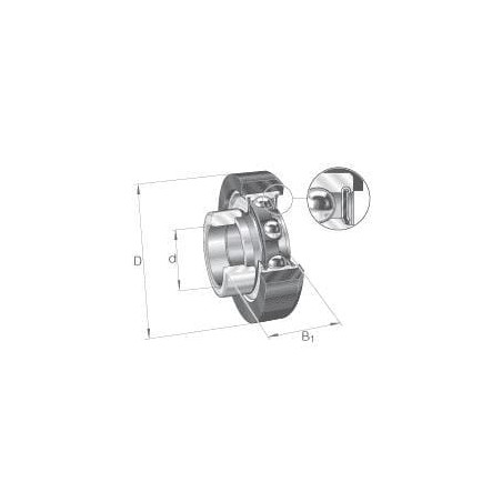 Palier tendeur INA/FAG RCRA2046FA106