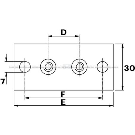 Plaque STAUFF RS9414RVS