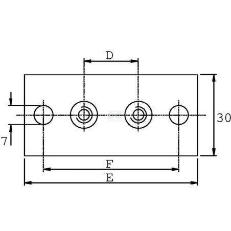 Plaque STAUFF RS9414RVS
