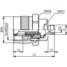 Coupleur DNP RSM08S22
