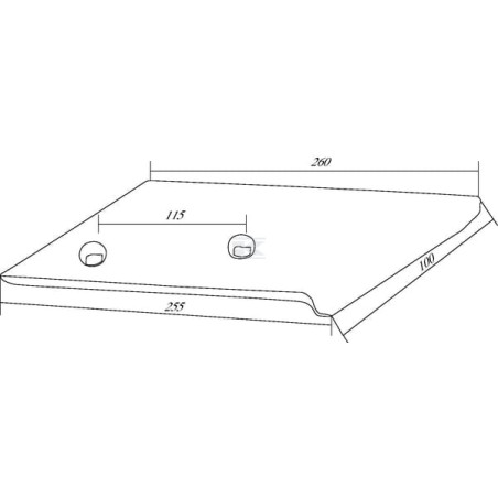 Pointe de soc RUMPTSTAD RS18102