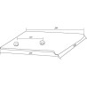 Pointe de soc RUMPTSTAD RS18102