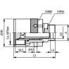 Coupleur DNP RSM25S52