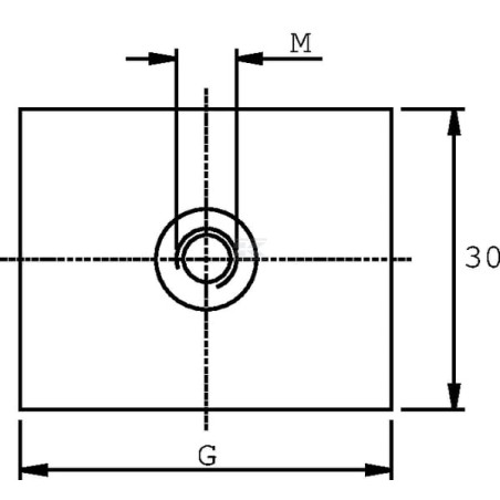 Plaque STAUFF RS9321RVS