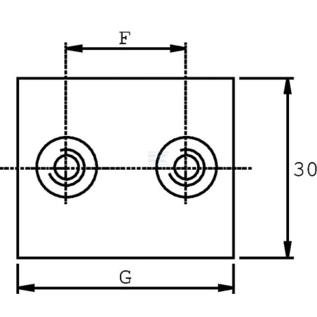Plaque STAUFF RS9315RVS