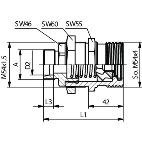 Manchon DNP RSF20L26