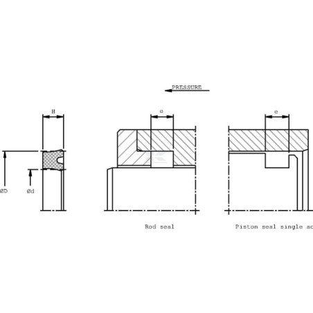 Joint de tige UNIVERSEL SA3543E
