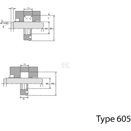 Joint de tige DICHTOMATIK SA384562UN