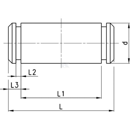 Axe de chape CAMOZZI S125