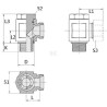 Raccord VOSS RSWV6LLM10