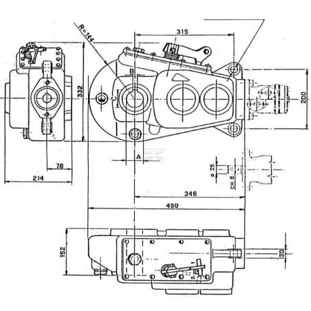 Boîtier BERMA RT4002V55
