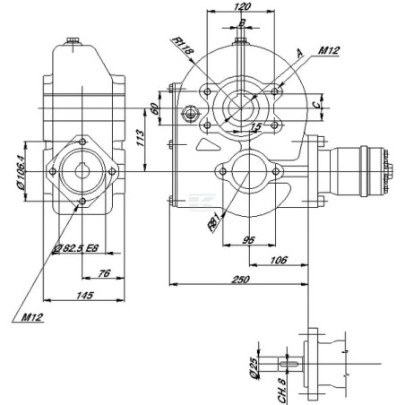 Transmission BERMA RT19035