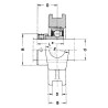 Palier complet INA/FAG RTUE20XL