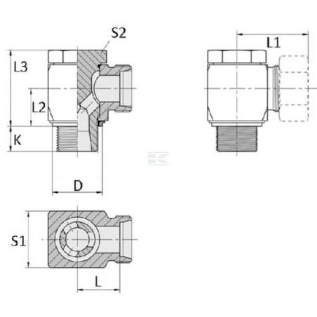 Coude VOSS RSWV25SR1WD
