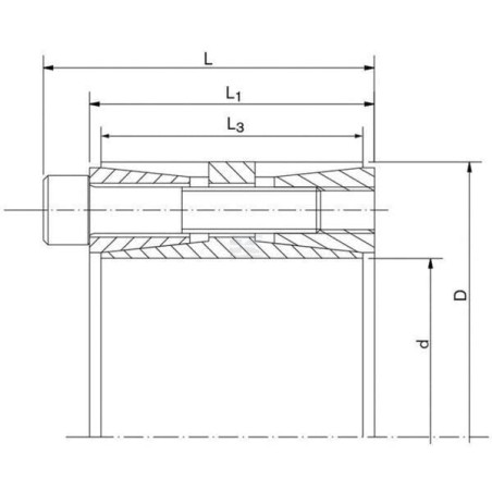 Kits de serrage RINGFEDER RFN70150180X235