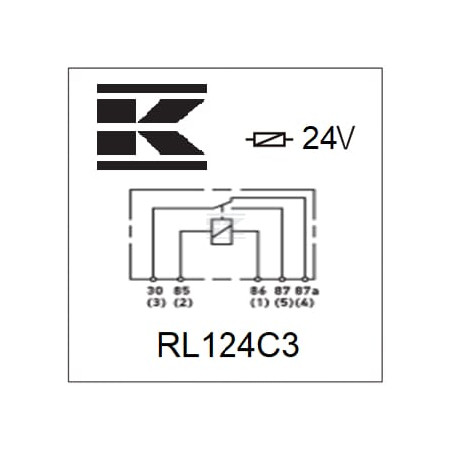 Relais UNIVERSEL RL124C3