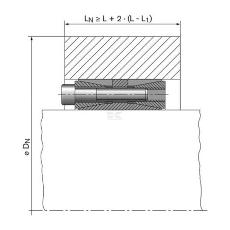 Kits de serrage RINGFEDER RFN70150170X225