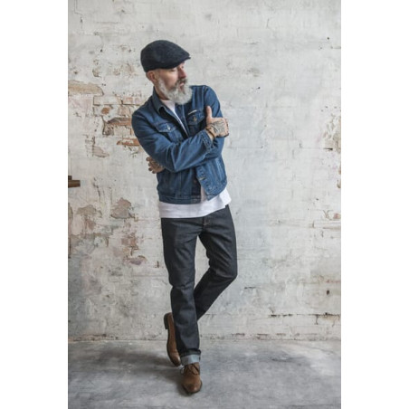 Jeans stretch bleu marine ROBERTO JEANS ROBJ250363034