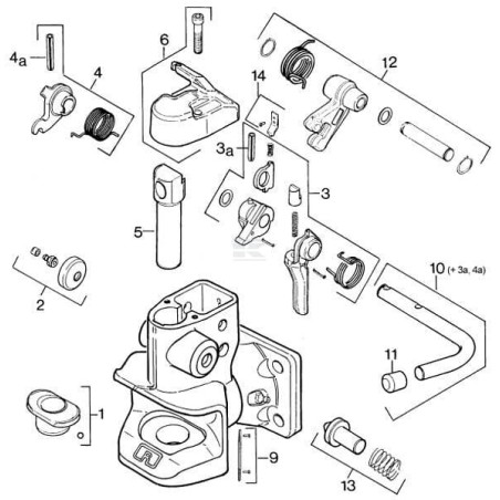 Kit de leviers ROCKINGER RO71103
