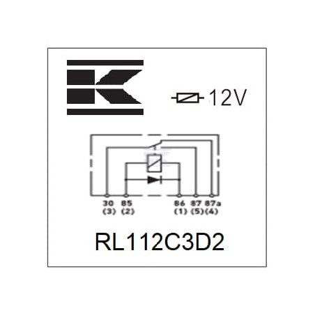 Relais UNIVERSEL RL112C3D2