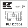 Relais UNIVERSEL RL112C3D2
