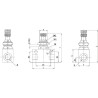 Limiteur débit CAMOZZI RFO37712