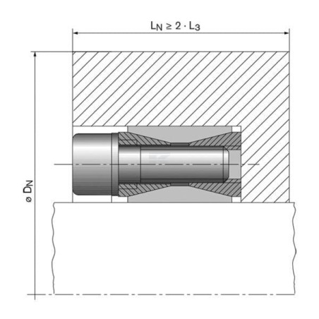 Kits de serrage RINGFEDER RFN701222X47