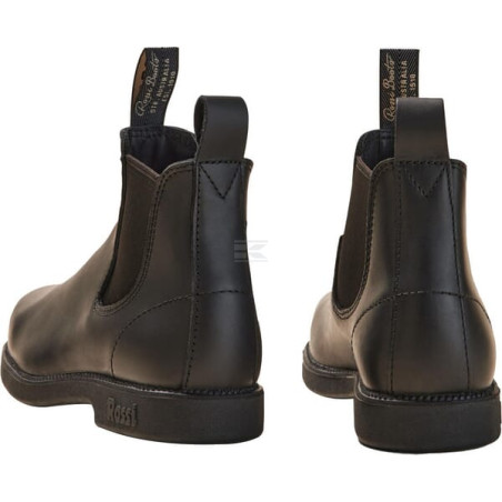 Bottes noir ROSSI BOOTS ROS607BLK5