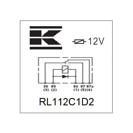 Relais UNIVERSEL RL112C1D2