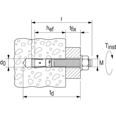 Vis FISCHER FBN212100A4