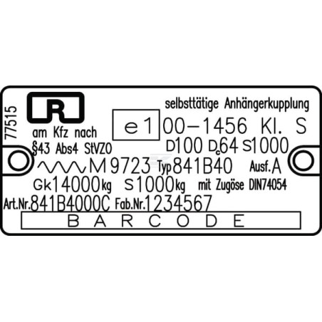 Attelage de remorque ROCKINGER RO841B40000
