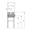 Frette de serrage RINGFEDER RFN406130
