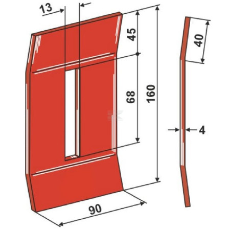 Racloir KVERNELAND RF23748N