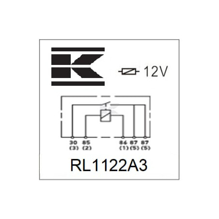Relais UNIVERSEL RL1122A3