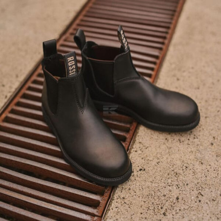 Bottes noir ROSSI BOOTS ROS607BLK105