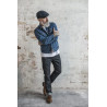 Jeans stretch bleu marine ROBERTO JEANS ROBJ250364032