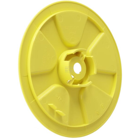 Cache-moyeu jaune SABO SAU13379