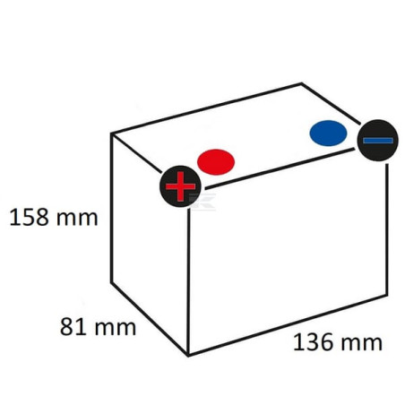 Batterie UNIVERSEL SBA1212175KR