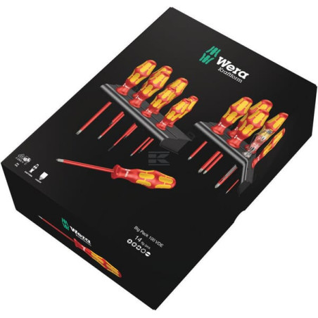 Jeu de tournvis WERA SC105631