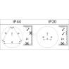 Luminaire circulaire LEDVANCE SFC250830SG3