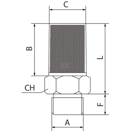 Silencieux UNIVERSEL SIL1MR