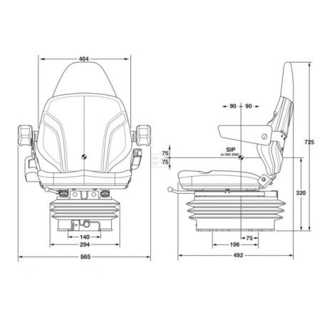 Siège KAB SEATING SK203000