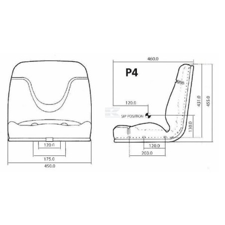 Siège KAB SEATING SK172461