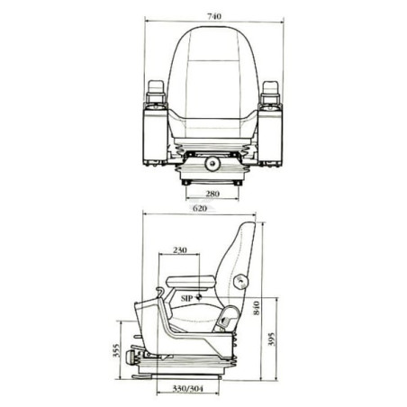 Siège KAB SEATING SK208939