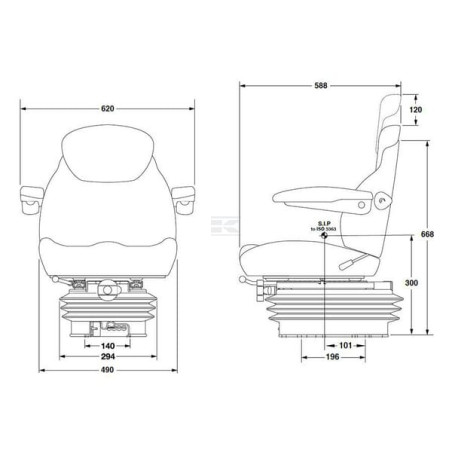 Siège KAB SEATING SK212161