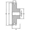 Pignon UNIVERSEL SD1225