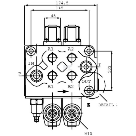 Distributeur WALVOIL SD112003AEKIT
